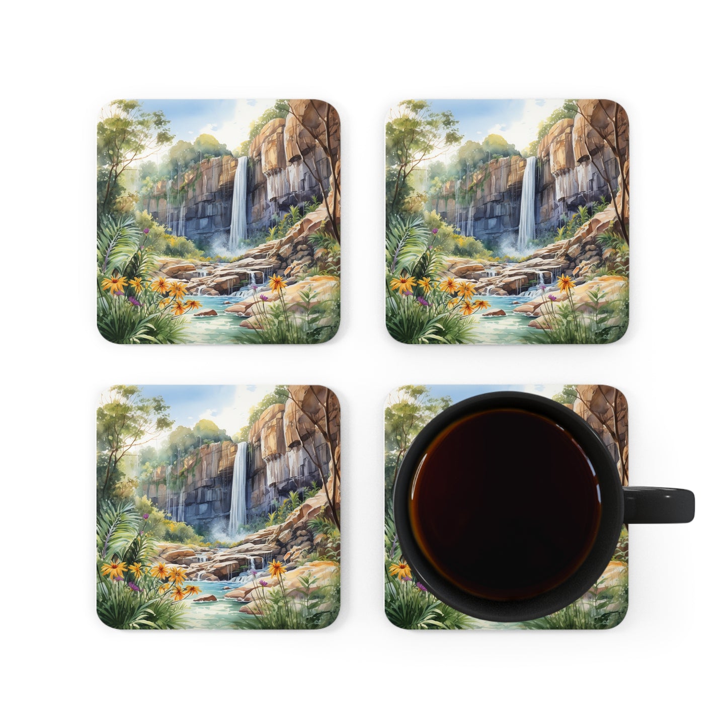 Waterfalls  Coaster Set (Series 1)