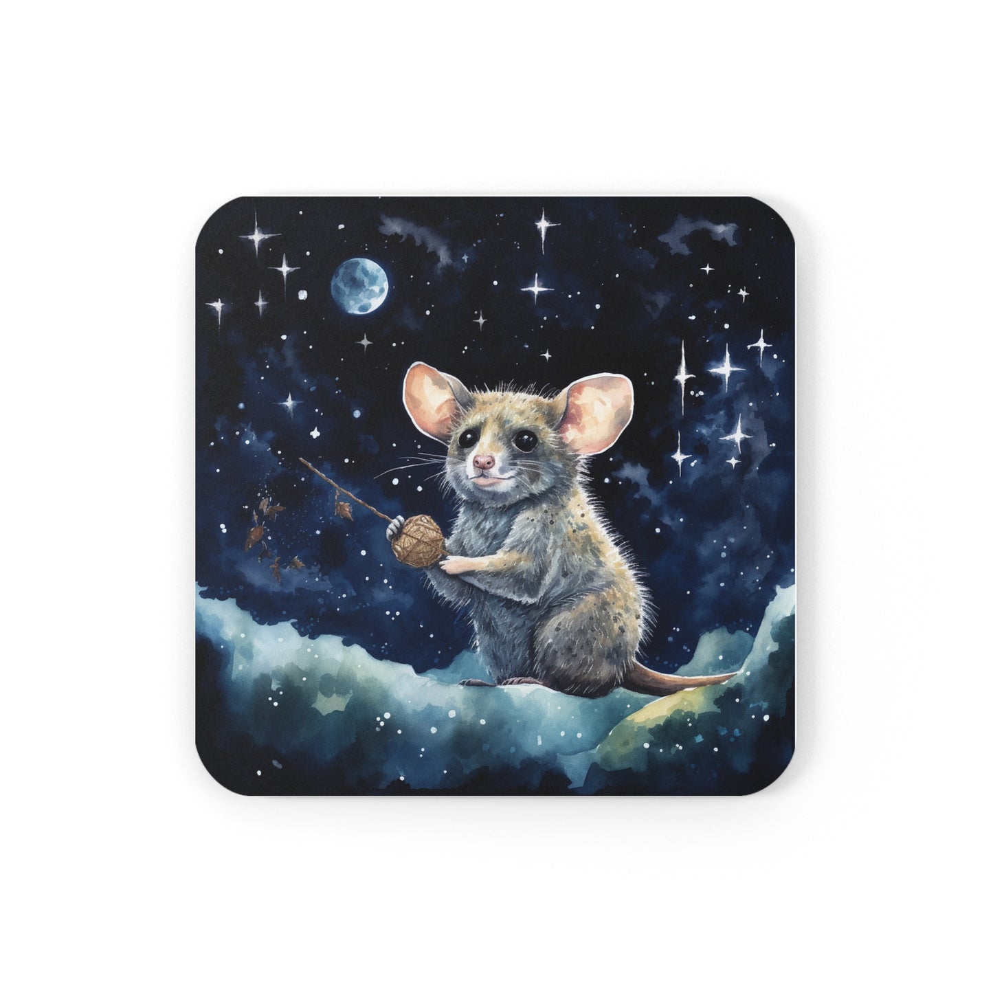 Nighttime Possum Coaster Set (Series 13)